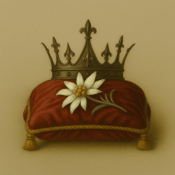 edelweiss flower and crown